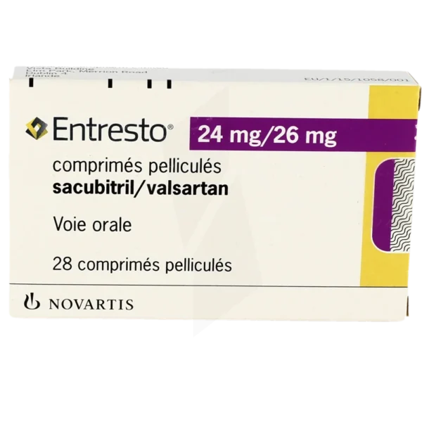 Entresto (Sacubitril, Valsartan) 24/26mg